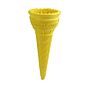 Cone Simples N 3 Amarelo 360 un