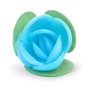 Flor Rosa de Oblea Cian 30mm 180 un