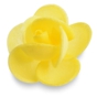 Flor Rosa Mara de Oblea Amarelo 40mm 200 un