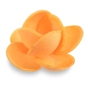 Flor Rosa Mara de Oblea Laranja 40mm 200 un