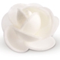 Flor Rosa Flavia de Oblea Branco 40mm 200 un