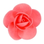 Flor Rosa Linda de Oblea Vermelho 55mm 90 un