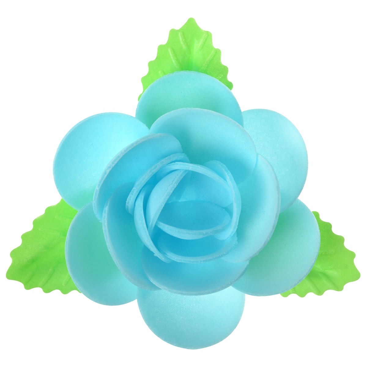 Flor Magnolia de Oblea Azul Cu 90mm 40 un
