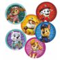 Discos em Pasta de A��car 58mm 6 modelos Paw Patrol Modecor 12 A4 com 12 Pe�as