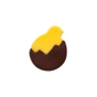 Decoraes de Chocolate Barbara Decor - Chiken in Shell Dark 35mm 240 un