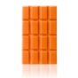 Decoraes de Chocolate Barbara Decor - Mini Chocolate Bar Orange 26x44mm 216 un
