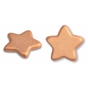 Estrelas Douradas Chocolate Branco Modecor 30mm 96 un