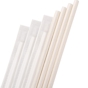 Palhinha Direita em Papel Embrulhada Individualmente - Branca  6x200mm 500un