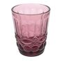Copo de Vidro Vintage Lavanda para Bebidas 250ml 80x100mm 6 un