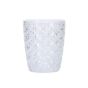 Copo de Vidro Vintage Transparente para Bebidas 300ml 82x100mm 6 un