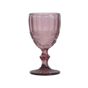 Calice de Vidro Vintage Lavanda para Bebidas 260ml 80x155mm 6 un