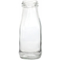 Garrafa de Vidro Transparente Quadrada 300ml 60x60x150mm 48 un
