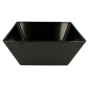 Tigela Oval Melamina Preto 3700ml 240x240x100mm 6 un
