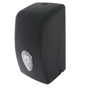 Dispensador de Papel Higinico Preto Folha a Folha 135x135x277mm 1 un
