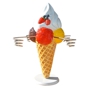 Suporte para Cones - Cone de Bolas e Soft com Morango 330x250mm 1 un