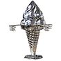 Suporte para Cones - Cone de Bolas e Soft Prateado 380x250mm 1 un