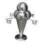 Suporte para Cones - Cone de Bolas Prateado 380x250mm 1 un