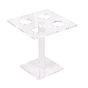 Suporte Acrlico Transparente para 4 Cones 150x150x150mm  1 un