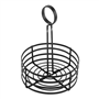 Cesta em Ferro Forjado Preto para Condimentos 155x200mm 1 un