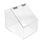 Expositor Acrlico Transparente Empilhvel para Produtos a Granel 200x250x260mm