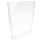 Porta Menus de mesa em Plstico PS A4 210x297mm