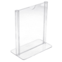 Porta Menus de mesa em Plstico PS A7 74x105mm