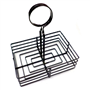 Cesta em Ferro Forjado Preto para Condimentos 205x150x235mm 1 un