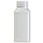 Garrafa Quadrada PET Transparente 250ml com tampa 210 un