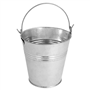 Mini Balde em Metal Galvanizado 100x100mm 12 un