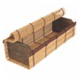 Caixa em Bamb Sushi Maki Mat 230x80x60mm 24 un