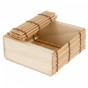 Caixa em Bamb Sushi Maki Mat 85x85x40mm 50 un