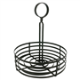 Cesta em Ferro Forjado Preto para Condimentos 200x250mm 1 un