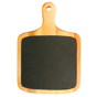 Tbua Rectangular em Madeira de Accia com Ardsia 330x230x15mm 4 un