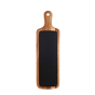 Tbua Rectangular em Madeira de Accia com Ardsia 508x153x15mm 3 un