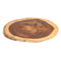 Tbua Oval em Madeira de Accia 406x203x19mm 6 un