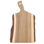 Tbua Rectangular em Madeira de Accia 355x230x19mm 8 un