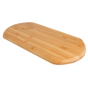 Tbua Oval em Bamb Natural 210x400x15mm 1 un