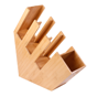 Porta copos - tampas - palhinhas em Bamb 140x500x500mm 2 un
