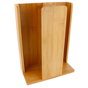 Porta copos e tampas em Bamb 230x120x300mm 1 un