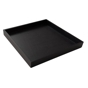 Caixa de Apresentao Buffet em Madeira Preto 280x280x30mm 1 un