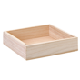 Caixa de Apresentao Buffet em Madeira Natural 370x210x50mm 1 un
