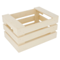 Caixa de Apresentao Buffet em Madeira Natural 170x120x90mm 20 un