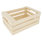 Caixa de Apresentao Buffet em Madeira Natural 250x170x100mm 20 un