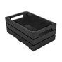 Caixa de Apresentao Buffet em Bamb Preto 265x162x100mm GN 1/4 1 un