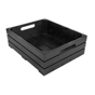 Caixa de Apresentao Buffet em Bamb Preto 325x265x100mm GN 1/2 1 un