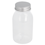 Garrafa Redonda PET 220ml com Tampa de Alumnio 162 un