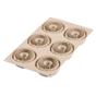 Molde de Silicone para Pastelaria Mini Intreccio 6x105ml  75x35mm