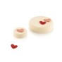 Molde de Silicone para PastelariaChblon Heart 31x31x2mm