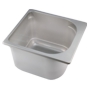 Cuba em Pl�stico Cinzento para Gelado 2500ml Caixa 174