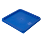 Tampa de Plstico PE Azul para Recipiente Conservao 12/18L